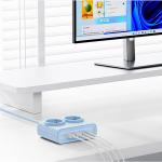 Prelungitor pentru interior Orico PDC25, 2 prize, 2xUSB-A / 22.5W, 2xUSB-C / 25W, 2500W, 10A, Lungime cablu 1.6m, Albastru 3 - lerato.ro