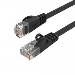 Cablu retea plat Orico PUG-C6B, Cat. 6, Mufat 2xRJ45, Lungime 1m, 1Gbps, Negru 2 - lerato.ro