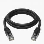 Cablu retea rotund Orico PUG-C6, Cat. 6, Mufat 2xRJ45, Lungime 1m, 1Gbps, Negru 3 - lerato.ro