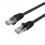 Cablu retea rotund Orico PUG-C6, Cat. 6, Mufat 2xRJ45, Lungime 20m, 1Gbps, Negru 2 - lerato.ro