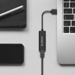 Adaptor de retea extern Orico UTJ-U3, USB-A 3.0 la RJ45 mama, Viteza de pana la 1000 Mbps, 10cm, Negru 7 - lerato.ro