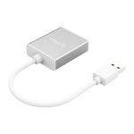 Adaptor video USB-A la HDMI Orico UTH, 13,5cm, Full HD, Lungime 15cm, Silver 3 - lerato.ro