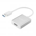 Adaptor video USB-A la HDMI Orico UTH, 13,5cm, Full HD, Lungime 15cm, Silver 4 - lerato.ro