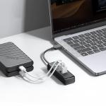 Adaptor Hub 3-in-1 Orico PWC2U-U3, USB-A la 2x USB-A 3.0 / 5 Gb/s, 1x USB-C 3.0 / 5 Gb/s, Lungime cablu 1.8m, Negru 4 - lerato.ro