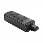 Adaptor de retea extern Orico UTK-U3, USB-A 3.0 tata la RJ45 mama, Viteza de pana la 1000 Mbps, Lungime cablu 7.5cm, Negru 3 - lerato.ro