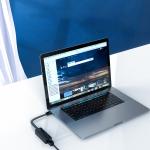 Adaptor de retea extern Orico UTK-U3, USB-A 3.0 tata la RJ45 mama, Viteza de pana la 1000 Mbps, Lungime cablu 7.5cm, Negru 11 - lerato.ro