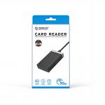 Adaptor card reader Orico CL4D-A3, USB-A la microSD / SD / CF / MS, 5 Gb/s, Lungime cablu 15cm, Black / Silver 13 - lerato.ro