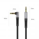 Cablu audio Orico AXW, Jack 3.5 mm tata la Jack 3.5 mm tata, 2m, Negru 3 - lerato.ro