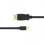 Cablu video Orico XD-MDTH4, Mini DisplayPort tata la HDMI tata, 4K / 30Hz, 3m, Negru 3 - lerato.ro