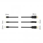Cablu video Orico XD-MDTH4, Mini DisplayPort tata la HDMI tata, 4K / 30Hz, 3m, Negru 7 - lerato.ro