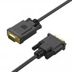 Cablu video Orico XD-DITV, DVI 24+1 tata la VGA tata, Full HD, 5m, Negru 3 - lerato.ro