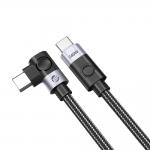 Cablu pentru incarcare si transfer de date Orico CW240, 2x USB-C, 240W, 5A, 480 Mbps, 1.5m, Negru 4 - lerato.ro