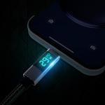 Cablu pentru incarcare si transfer de date Orico LDC2L, USB-C la Lightning, 29W, 3A, 480Mbps, Afisaj LED, 1.5m, Negru 8 - lerato.ro