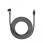 Cablu pentru incarcare si transfer de date Orico C2CW, 2x USB-C, 100W, 5A, 480 Mbps, 0.5m, Negru 3 - lerato.ro