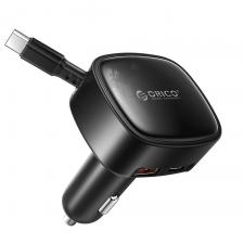 Incarcator auto Orico FC-66-1A2C, 2x USB-C, 1x USB-A, 66W, 3A, Fast Charging, Negru