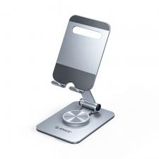 Suport universal telefon Orico PS2, Ajustabil, Rotire 360 grade, Silver