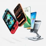 Suport universal telefon Orico PS2, Ajustabil, Rotire 360 grade, Silver 7 - lerato.ro