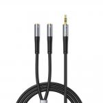 Cablu audio Orico AX2, Splitter Jack 3.5 mm tata la 2x Jack 3.5 mm mama, 1m, Negru 2 - lerato.ro