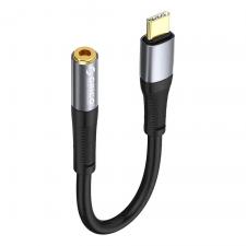 Cablu audio Orico AXC-02, USB-C tata la Jack 3.5 mm mama, 20cm, Negru