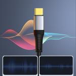 Cablu audio Orico AXC, USB-C tata la Jack 3.5 mm mama, 0.5m, Negru 5 - lerato.ro