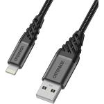 Cablu pentru incarcare si transfer de date Otterbox Premium USB/Lightning 1m Negru 5 - lerato.ro