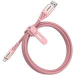 Cablu pentru incarcare si transfer de date Otterbox Premium USB/Lightning 1m Rose Gold 2 - lerato.ro