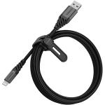 Cablu pentru incarcare si transfer de date Otterbox Premium USB/Lightning 2m Negru 2 - lerato.ro