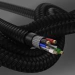 Cablu pentru incarcare si transfer de date Otterbox Premium USB/Lightning 2m Negru