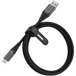 Cablu pentru incarcare si transfer de date Otterbox Premium USB/USB Type-C 1m Negru 2 - lerato.ro