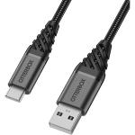 Cablu pentru incarcare si transfer de date Otterbox Premium USB/USB Type-C 1m Negru