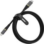 Cablu pentru incarcare si transfer de date Otterbox Premium USB Type-C/Lightning 2m Negru 2 - lerato.ro