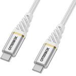 Cablu pentru incarcare si transfer de date Otterbox Premium 2xUSB Type-C 2m Alb 6 - lerato.ro
