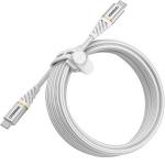 Cablu pentru incarcare si transfer de date Otterbox Premium 2xUSB Type-C 3m Alb 2 - lerato.ro