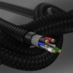 Cablu pentru incarcare si transfer de date Otterbox Premium 2xUSB Type-C 3m Alb 3 - lerato.ro