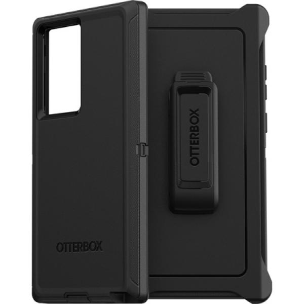 Carcasa Otterbox Defender compatibila cu Samsung Galaxy S22 Ultra Black