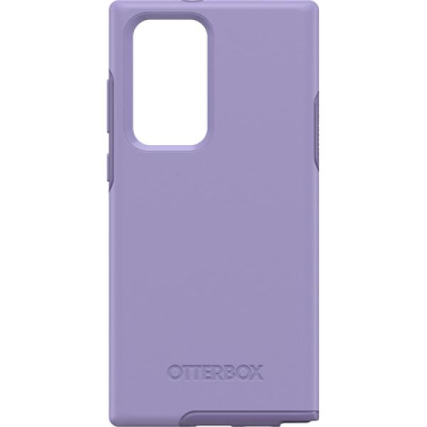 Carcasa antimicrobiana Otterbox Symmetry compatibila cu Samsung Galaxy S22 Ultra Purple 1 - lerato.ro