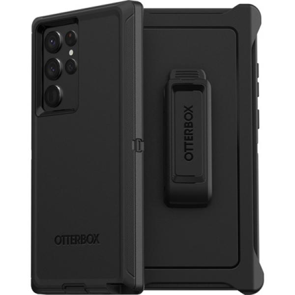 Carcasa Otterbox Defender compatibila cu Samsung Galaxy S22 Black
