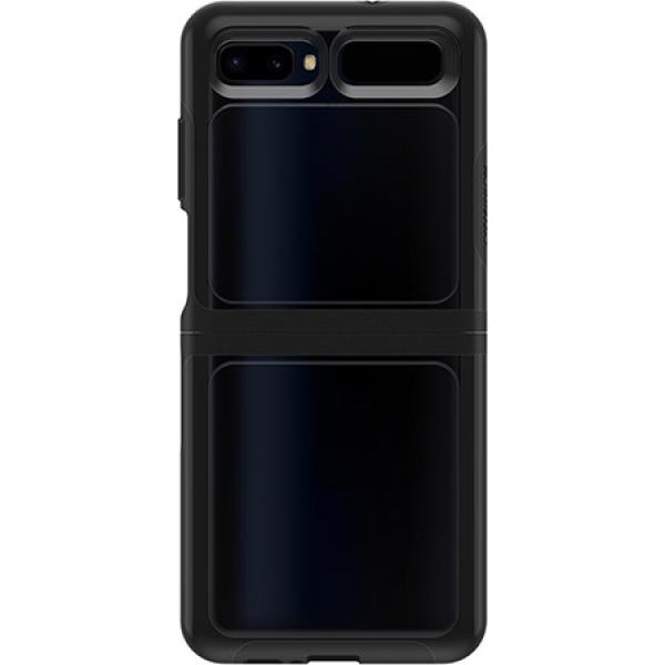 Carcasa Otterbox Symmetry Flex compatibila cu Samsung Galaxy Z Flip Black/Clear