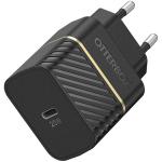 Incarcator retea Otterbox Fast Charge USB-C 20W, Power Delivery 3.0, Cablu USB-C 1m inclus, Negru