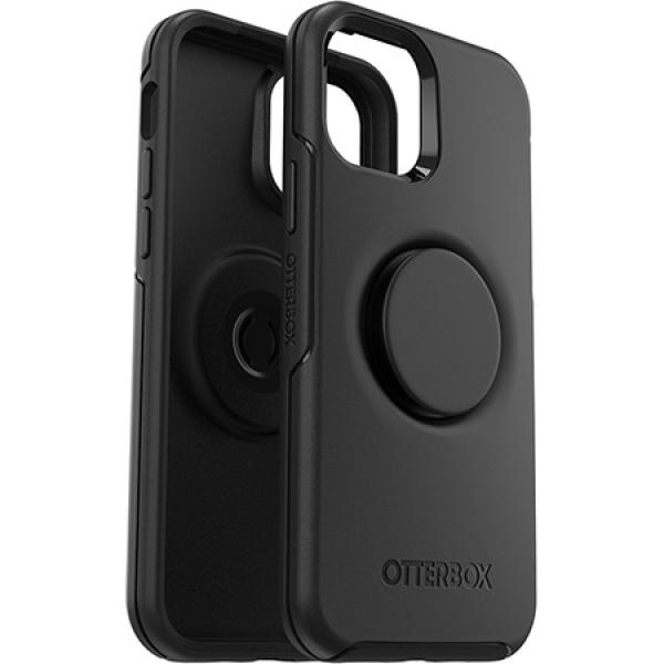 Carcasa Otterbox Pop Symmetry compatibila cu iPhone 12/12 Pro Black