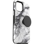 Carcasa Otterbox Pop Symmetry compatibila cu iPhone 12/12 Pro White Marble