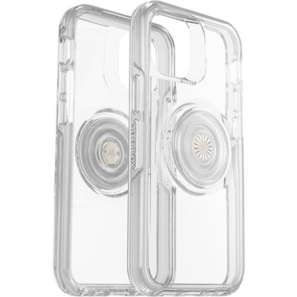 Carcasa Otterbox Pop Symmetry compatibila cu iPhone 12 Mini Clear