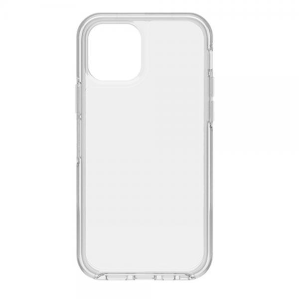 Carcasa Otterbox Symmetry Clear compatibila cu iPhone 12 Mini cu folie de protectie Alpha Glass, Clear 1 - lerato.ro