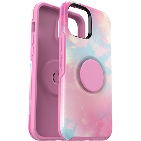 Carcasa Otterbox Pop Symmetry compatibila cu iPhone 12 Pro Max Daydreamer Pink