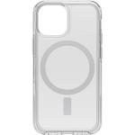Carcasa antimicrobiana Otterbox Symmetry Plus pentru iPhone 13 Mini / iPhone 12 Mini, compatibila MagSafe, Clear