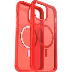 Carcasa antimicrobiana Otterbox Symmetry Plus pentru iPhone 13 Pro Max / iPhone 12 Pro Max, compatibila MagSafe, Red