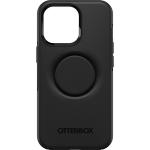 Carcasa antimicrobiana Otterbox Pop Symmetry compatibila cu iPhone 13 Pro Black 2 - lerato.ro