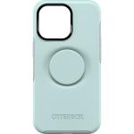 Carcasa antimicrobiana Otterbox Pop Symmetry compatibila cu iPhone 13 Pro Blue 2 - lerato.ro