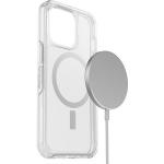 Carcasa antimicrobiana Otterbox Symmetry Plus compatibila cu iPhone 13 Pro, MagSafe, Clear 4 - lerato.ro