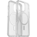 Carcasa antimicrobiana Otterbox Symmetry Plus compatibila cu iPhone 13 Pro, MagSafe, Clear 5 - lerato.ro